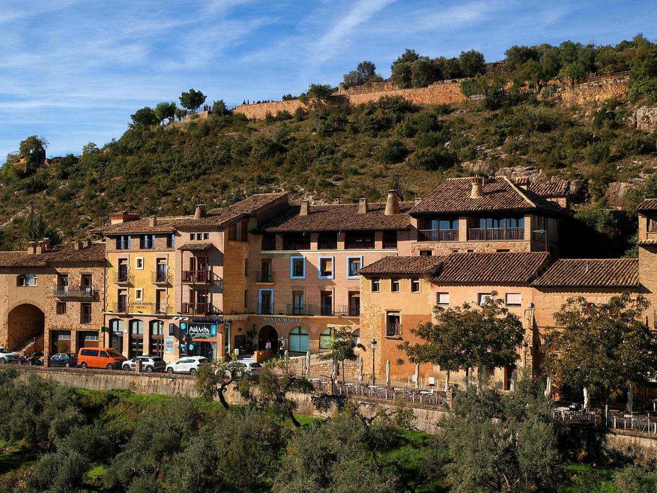 Hotel Santa Maria De Alquézar Exterior foto